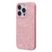 Чехол-накладка - PC071 POSH SHINE для "Apple iPhone 15 Pro" россыпь кристаллов (pink) (231608)#2012404