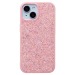 Чехол-накладка - PC071 POSH SHINE для "Apple iPhone 15" россыпь кристаллов (pink) (231604)#2012368