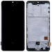Дисплей для Samsung Galaxy A41 (A415F) модуль с рамкой Черный - (OLED) (Full Size)#2079051