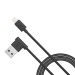Кабель USB - Apple lightning Hoco UPL11 (повр. уп) 120см 2,4A  (black) (223493)#2010487