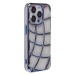 Чехол-накладка - SC340 для "Apple iPhone 15 Pro" (transparent/blue) (230406)#2012082