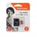 Карта памяти MicroSDHC 32GB GoPower (UHS-I, U3, class10, 60мб/сек V10) c адаптером SD#2093682