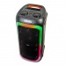 Портативная колонка FUMIKO Modular (Bluetooth/USB/TF/AUX/микрофон/80Вт) светящаяся черная#2011366