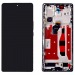 Дисплей для Huawei Honor 70 в рамке + тачскрин (черный) (100% LCD)#2069910