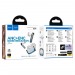 Беспроводные Bluetooth-наушники Hoco EQ16 Shine ANC+ENC (blue) (229414)#2011934