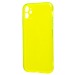 Чехол-накладка - SC344 для "Apple iPhone 11" (transparent/yellow) (232061)#2019111