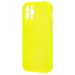 Чехол-накладка - SC344 для "Apple iPhone 12 Pro" (transparent/yellow) (232051)#2019571