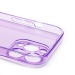 Чехол-накладка - SC344 для "Apple iPhone 13 Pro" (transparent/violet) (232039)#2084571