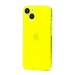 Чехол-накладка - SC344 для "Apple iPhone 14" (transparent/yellow) (232026)#2019092