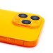 Чехол-накладка - SC344 для "Apple iPhone 15 Pro Max" (transparent/orange) (232002)#2084607