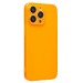 Чехол-накладка - SC344 для "Apple iPhone 15 Pro Max" (transparent/orange) (232002)#2019098