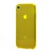 Чехол-накладка - SC344 для "Apple iPhone XR" (transparent/yellow) (232066)#2019063