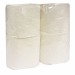Туалетная бумага 2сл (4 рул) DEXLAIN Белая в рулоне на втулке 1/10уп#2014415