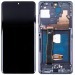 Дисплей для Samsung Galaxy S20 Ultra (G988B) модуль с рамкой Черный - (OLED) (Full Size)#2077730