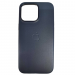 Чехол пластиковый Leather Case MagSafe ORG iPhone 15 Pro Max темно-синий#2044027