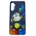 Чехол Samsung A05s (2023) Креатив Обезьянка Синий#2021153