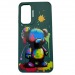Чехол Samsung A25 5G (2024) Креатив Медвежонок Зеленый#2084629
