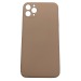 Чехол iPhone 11 Pro Max Silicone Case 1.5mm (Full низ и камера с Лого) Розовый Песок#2070082
