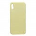 Чехол iPhone XS Max Silicone Case №51 с Лого в упаковке Светло-Желтый#2103089