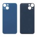 Задняя крышка для iPhone 13 (A2635) Синий (стекло, узкий вырез под камеру, логотип)#2068975