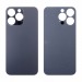 Задняя крышка для iPhone 13 Pro (A2640) Серый (стекло, узкий вырез под камеру, логотип)#2068974