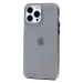 Чехол-накладка - PC089 для "Apple iPhone 13 Pro Max" (matte transparent/black) (231835)#2083286