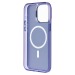 Чехол-накладка - SM025 SafeMag для "Apple iPhone 15 Pro Max" (blue) (232078)#2132346