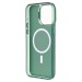Чехол-накладка - SM025 SafeMag для "Apple iPhone 15 Pro Max" (green) (232079)#2132345