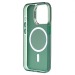 Чехол-накладка - SM025 SafeMag для "Apple iPhone 15 Pro" (green) (232085)#2132340
