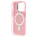 Чехол-накладка - SM025 SafeMag для "Apple iPhone 15 Pro" (pink) (232083)#2102262