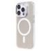 Чехол-накладка - SM025 SafeMag для "Apple iPhone 15 Pro" (white) (232087)#2102259