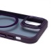 Чехол-накладка - SM026 SafeMag для "Apple iPhone 12/iPhone 12 Pro" (dark violet) (232199)#2054221