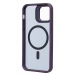 Чехол-накладка - SM026 SafeMag для "Apple iPhone 12/iPhone 12 Pro" (dark violet) (232199)#2054222