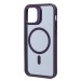 Чехол-накладка - SM026 SafeMag для "Apple iPhone 12/iPhone 12 Pro" (dark violet) (232199)#2054223