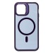 Чехол-накладка - SM026 SafeMag для "Apple iPhone 12/iPhone 12 Pro" (dark violet) (232199)#2054224