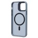 Чехол-накладка - SM026 SafeMag для "Apple iPhone 12/iPhone 12 Pro" (gray) (232198)#2068240
