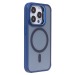 Чехол-накладка - SM026 SafeMag для "Apple iPhone 15 Pro" (dark blue) (232157)#2024993