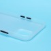 Чехол-накладка - PC091 для "Apple iPhone 12/iPhone 12 Pro" (matte transparent/white) (232332)#2112593