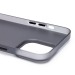 Чехол-накладка - PC091 для "Apple iPhone 14 Pro Max" (matte transparent/black) (232319)#2112583