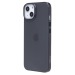 Чехол-накладка - PC091 для "Apple iPhone 14/iPhone 13" (matte transparent/black) (232323)#2027471