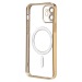 Чехол-накладка - SM027 SafeMag для "Apple iPhone 12" (gold) (232389)#2133387