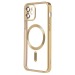 Чехол-накладка - SM027 SafeMag для "Apple iPhone 12" (gold) (232389)#2133388
