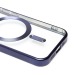 Чехол-накладка - SM027 SafeMag для "Apple iPhone 15 Pro" (blue titanium) (232343)#2102058