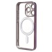 Чехол-накладка - SM027 SafeMag для "Apple iPhone 15 Pro" (dark violet) (232342)#2025933