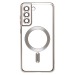 Чехол-накладка - SM027 SafeMag для "Samsung Galaxy S21FE" (silver) (232426)#2028604