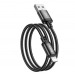 Кабель USB - Apple lightning Hoco X89 Wind (повр. уп.) 100см 2,4A  (black) (234772)#2023138