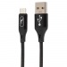 Кабель USB - Type-C SKYDOLPHIN S55T (повр. уп.) 100см 2,4A  (black) (234874)#2025100