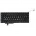 Клавиатура для ноутбука MacBook Pro 17" A1297 (2009-2011, Г-образный Enter RU) Черный#2067296