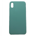 Чехол iPhone XS Max Silicone Case №44 с Лого в упаковке Голубое море#2030171