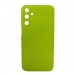Чехол силиконовый Samsung A15 Silicone Cover Nano салатовый#2086929